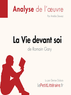 cover image of La Vie devant soi de Romain Gary (Fiche de lecture)
